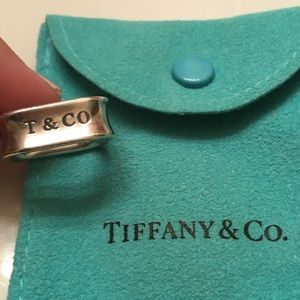Tiffany & Co. square ring authentic